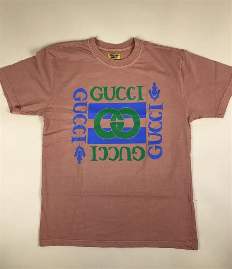 gucci fake/not shirt|bootleg gucci shirt chinatown market.